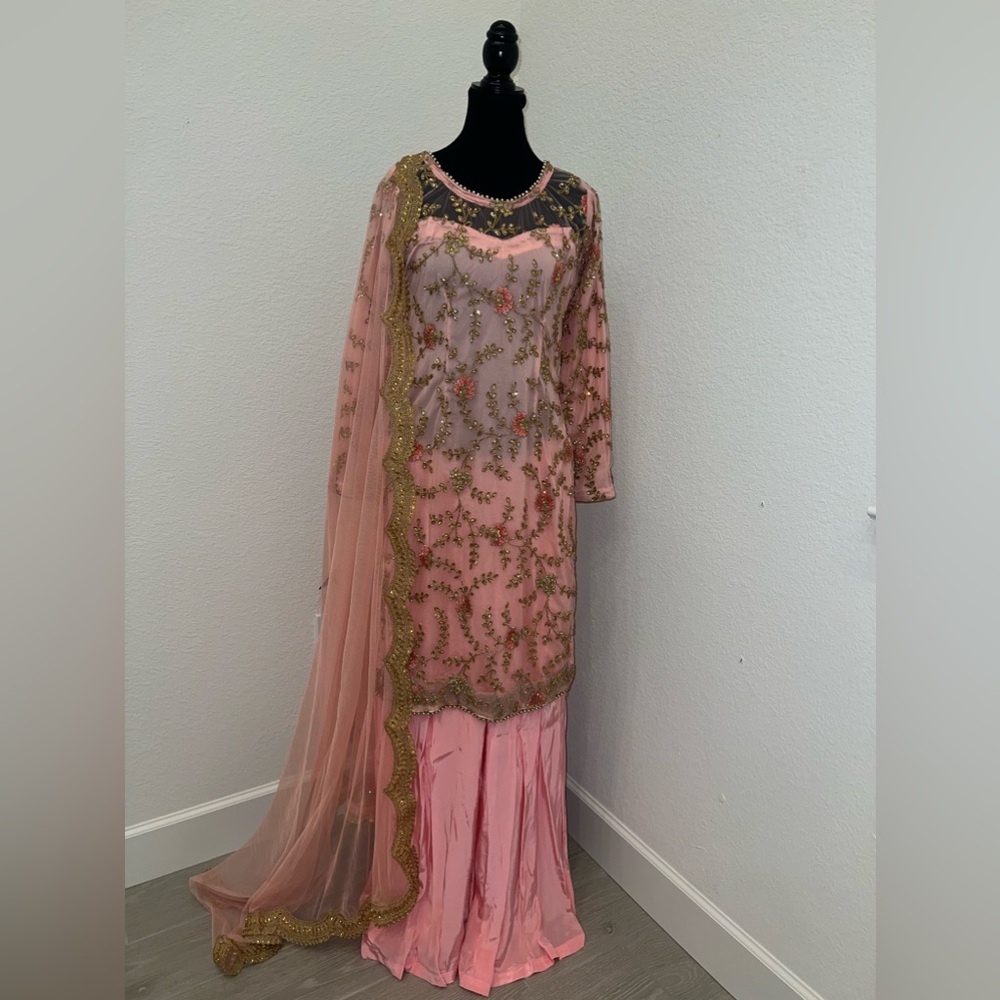 Pink Gararra suit
